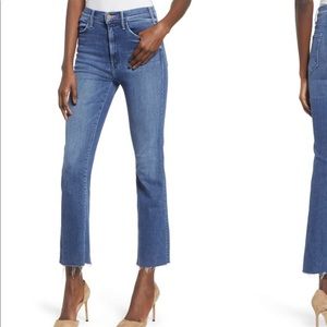 Mother hustler ankle jean